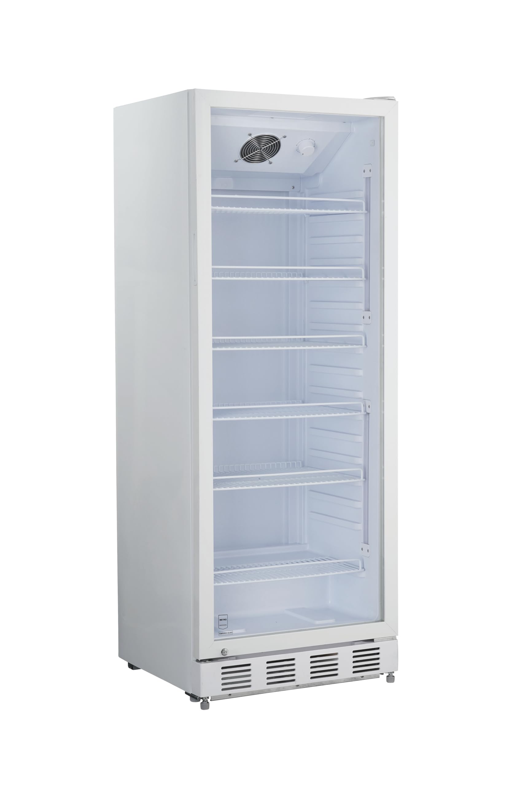 METRO Professional Réfrigérateur à boissons GSC4280 Vitrine Réfrigérée 280 L Réfrigération Ventilée 210 W Avec Serrure